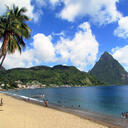 St Lucia beach